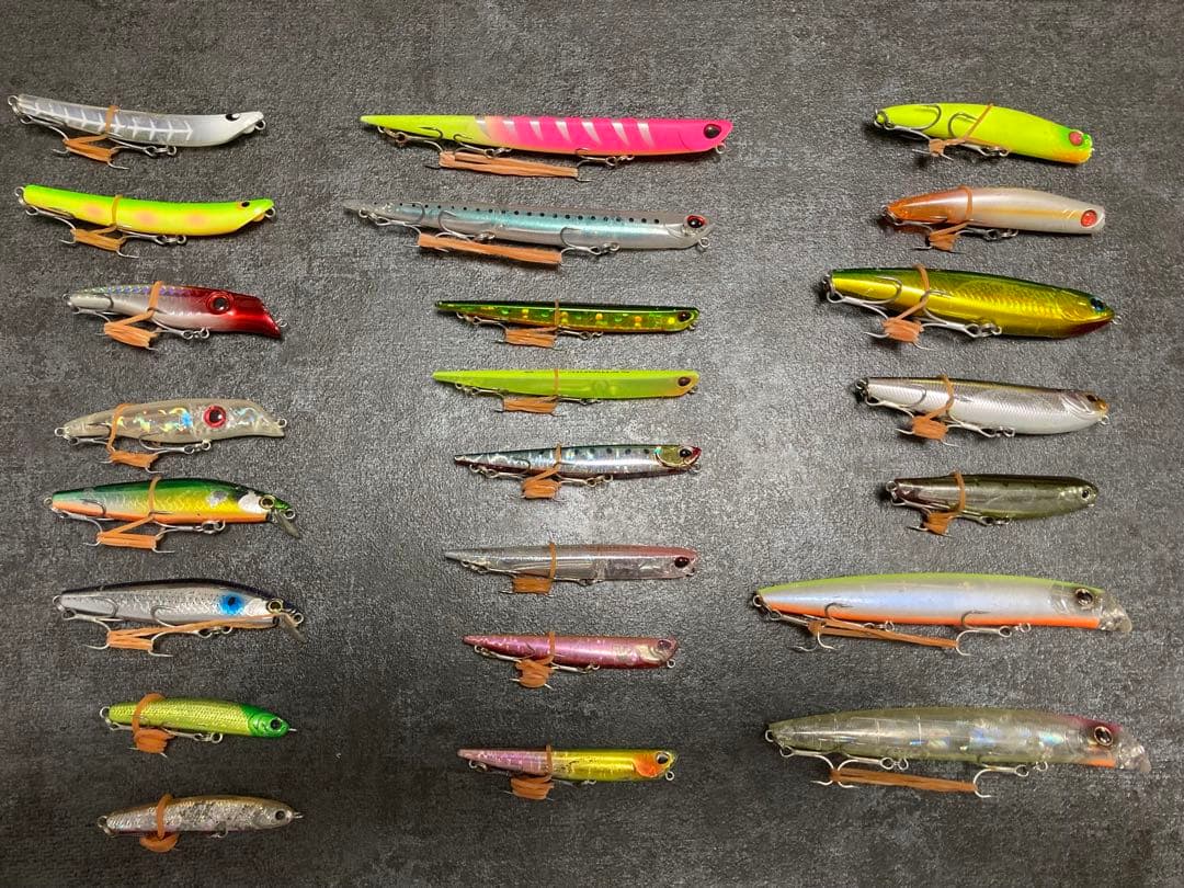 shige3204シーバスルアーセット40点＋ワーム