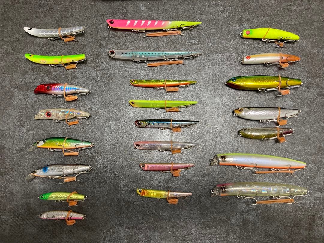 shige3204シーバスルアーセット40点＋ワーム