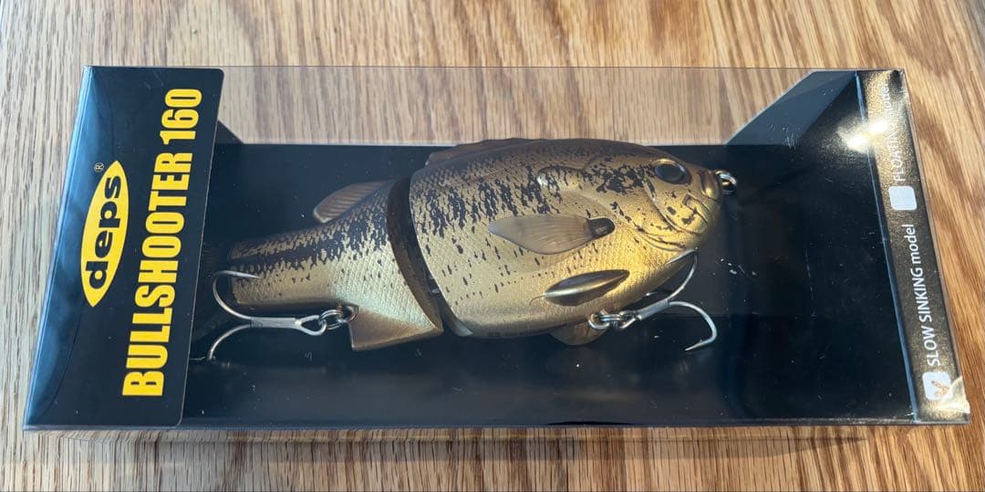 「希少カラー/限定」deps BULLSHOOTER 160 ゴールデンバス