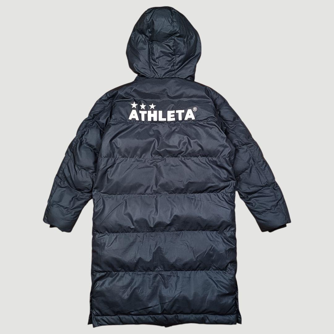 ATHLETA 中綿ベンチコート ブラック160サイズ