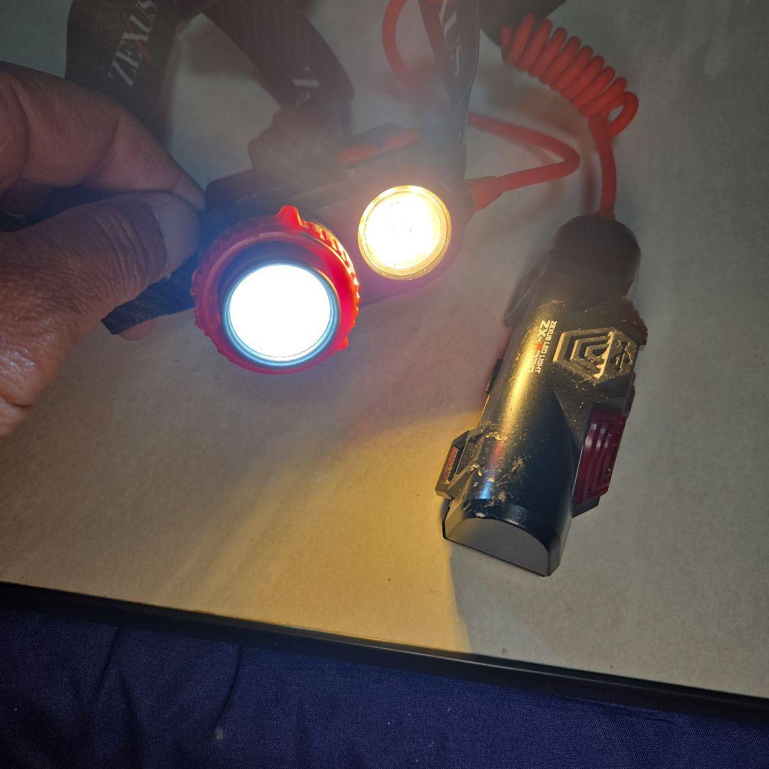 ZEXUS 充電式ヘッドランプ