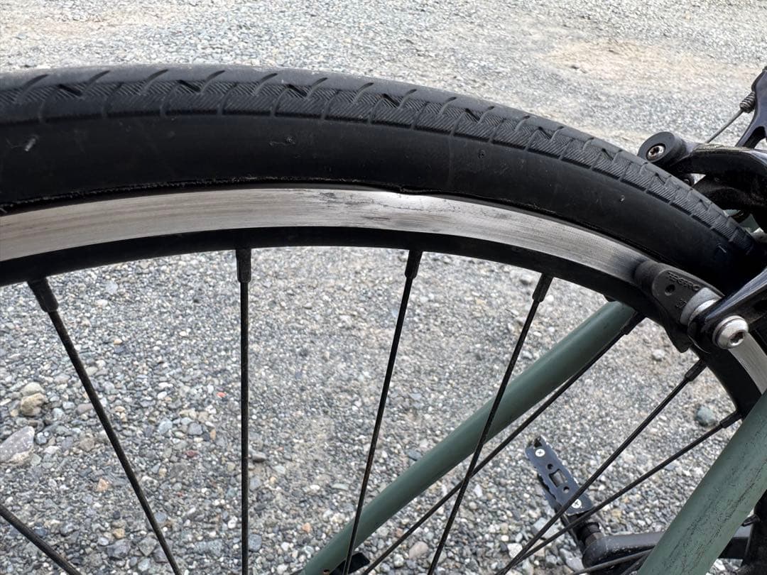 【おすすめセット価格！】TOKYO BIKE クロスバイク　カクタスグレー　緑