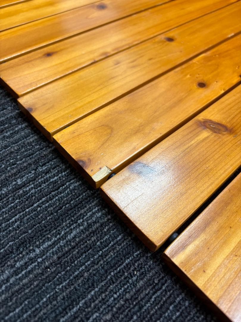 【アルペンアウトドアーズ限定】コールマン ウッドロールテーブル110