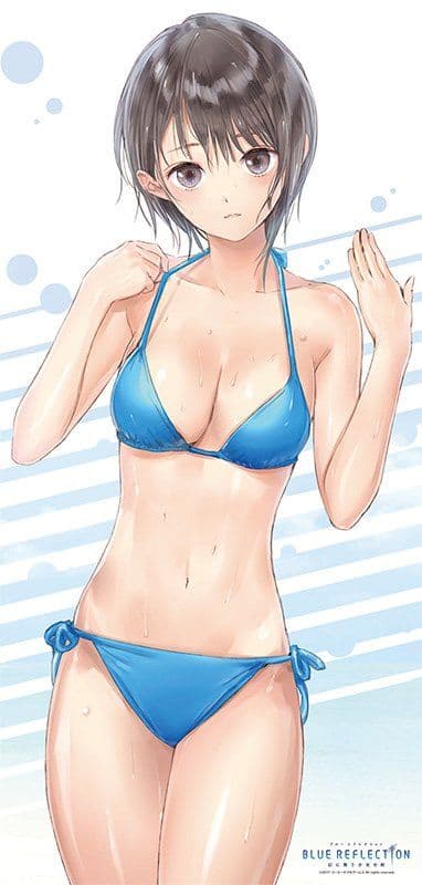 ブルーリフレクション　白井日菜子　どでか布ポスター