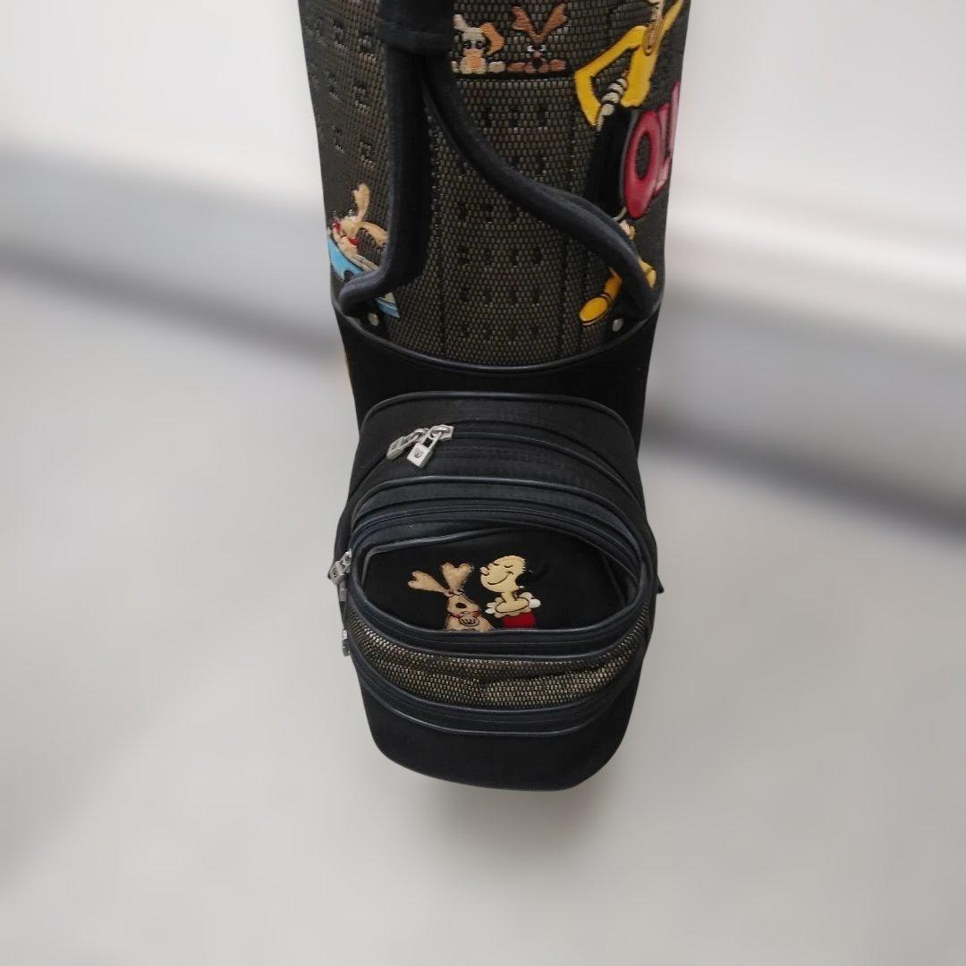 限界M・Uスポーツ オリーブキャラクターキャディーバッグ キャスター付き男女兼用