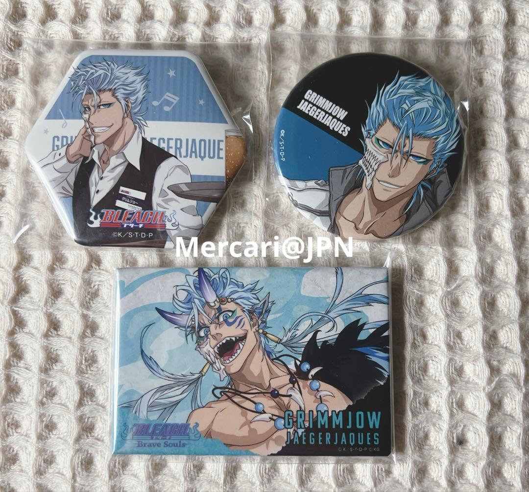 BLEACH グリムジョー 缶バッジ セット