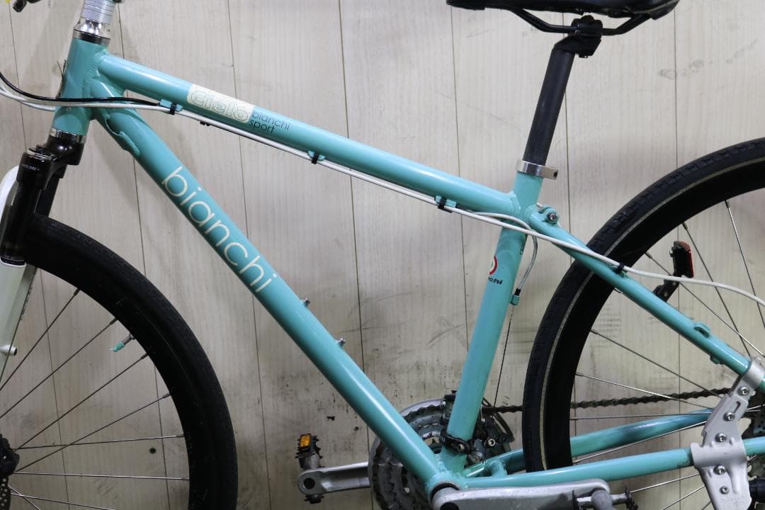 ビアンキCIELO 700C アルミ 24速 410mm ディスクブレーキ仕様