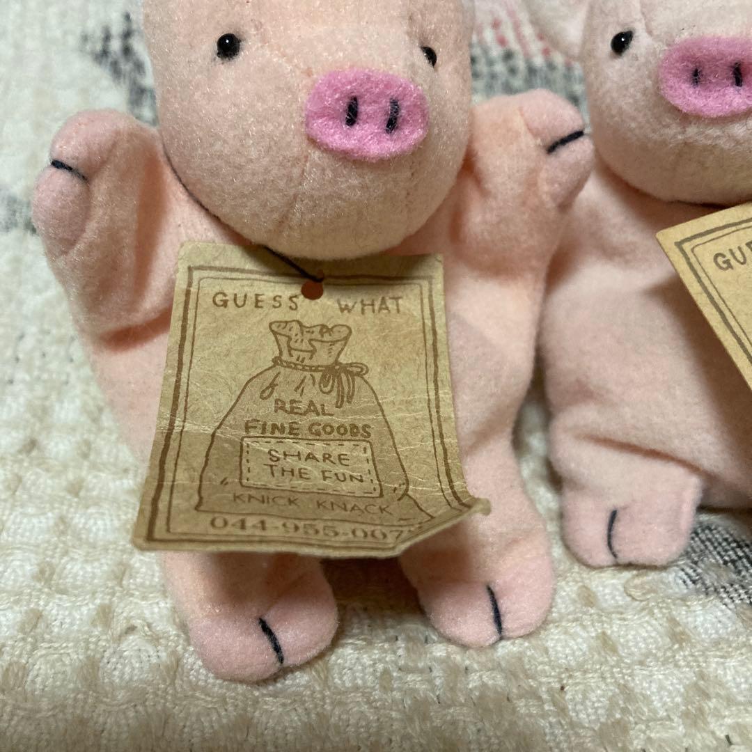 KNICK KNACK ニックナック お手玉 ぬいぐるみ　6コセット　中古品