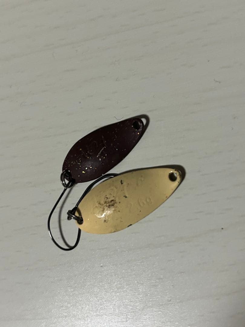 管釣りスプーン　60枚自作トルネード　20個