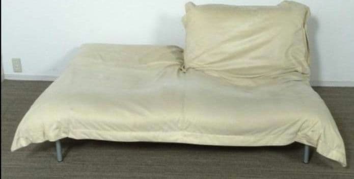 リーンロゼ カラン リクライニング機能付き2人掛けソファ　汚れ有