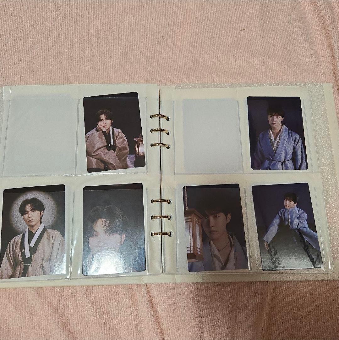 BTS フォトバインダー　チュソク　ミニフォトカード