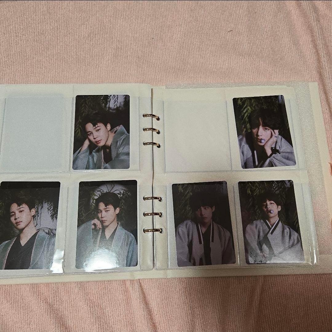 BTS フォトバインダー　チュソク　ミニフォトカード