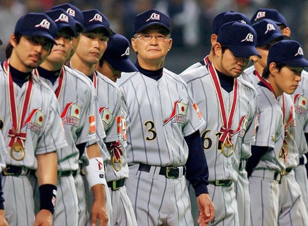 2003アジア野球選手権　日本代表　長嶋茂雄監督ユニフォーム　ミズノプロ