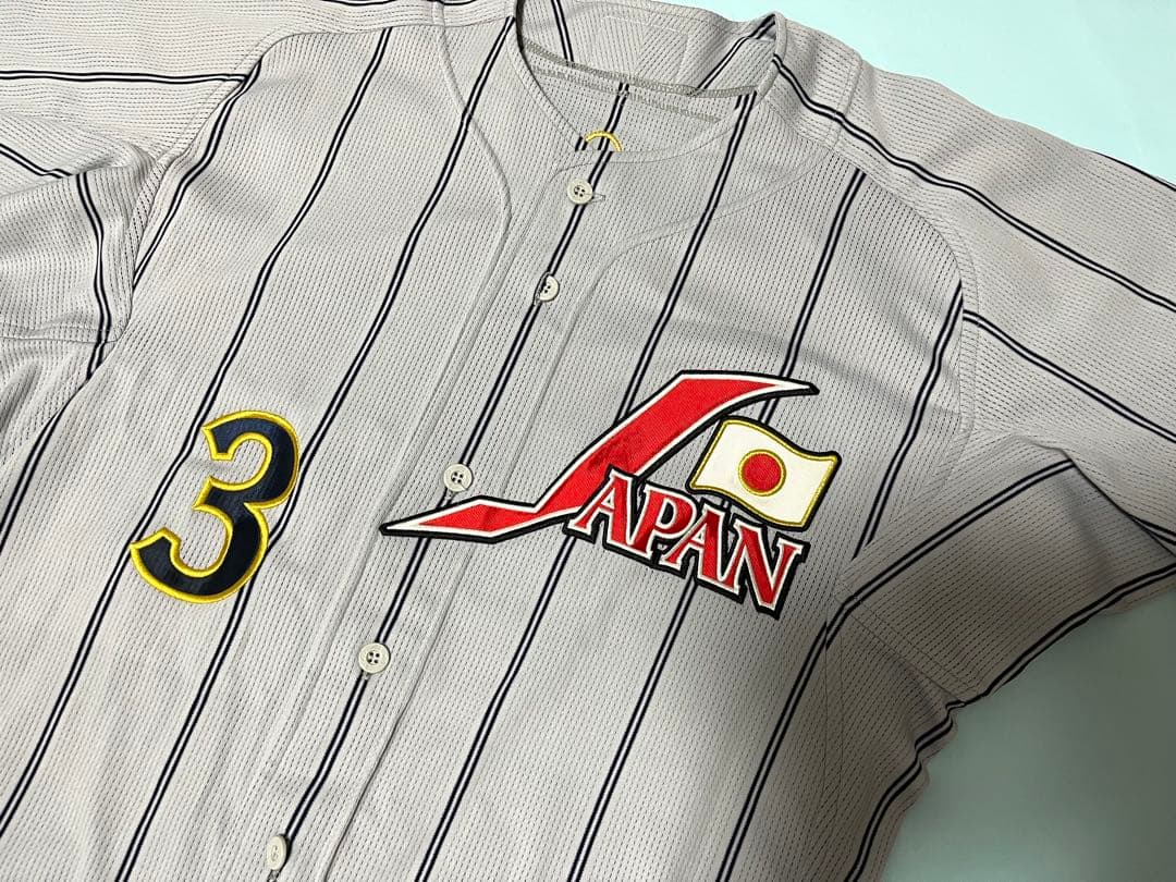 2003アジア野球選手権　日本代表　長嶋茂雄監督ユニフォーム　ミズノプロ