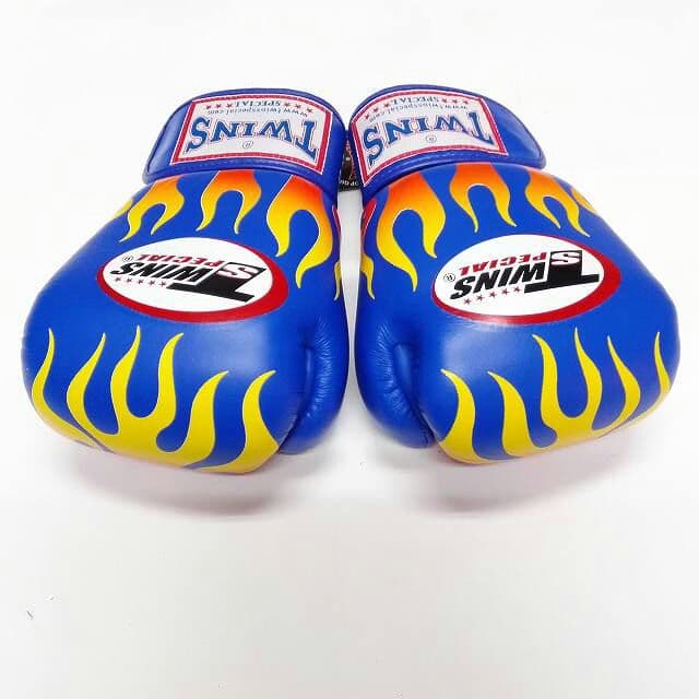 新品 正規 TWINS 本格ボクシンググローブ 本革製 サイズ選択 F青