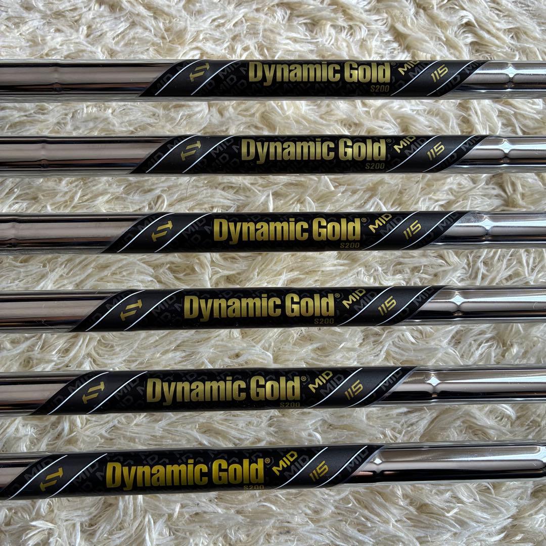 希少　良品　スリクソン　ZX7 MK2 アイアンセット6本　DG115MID