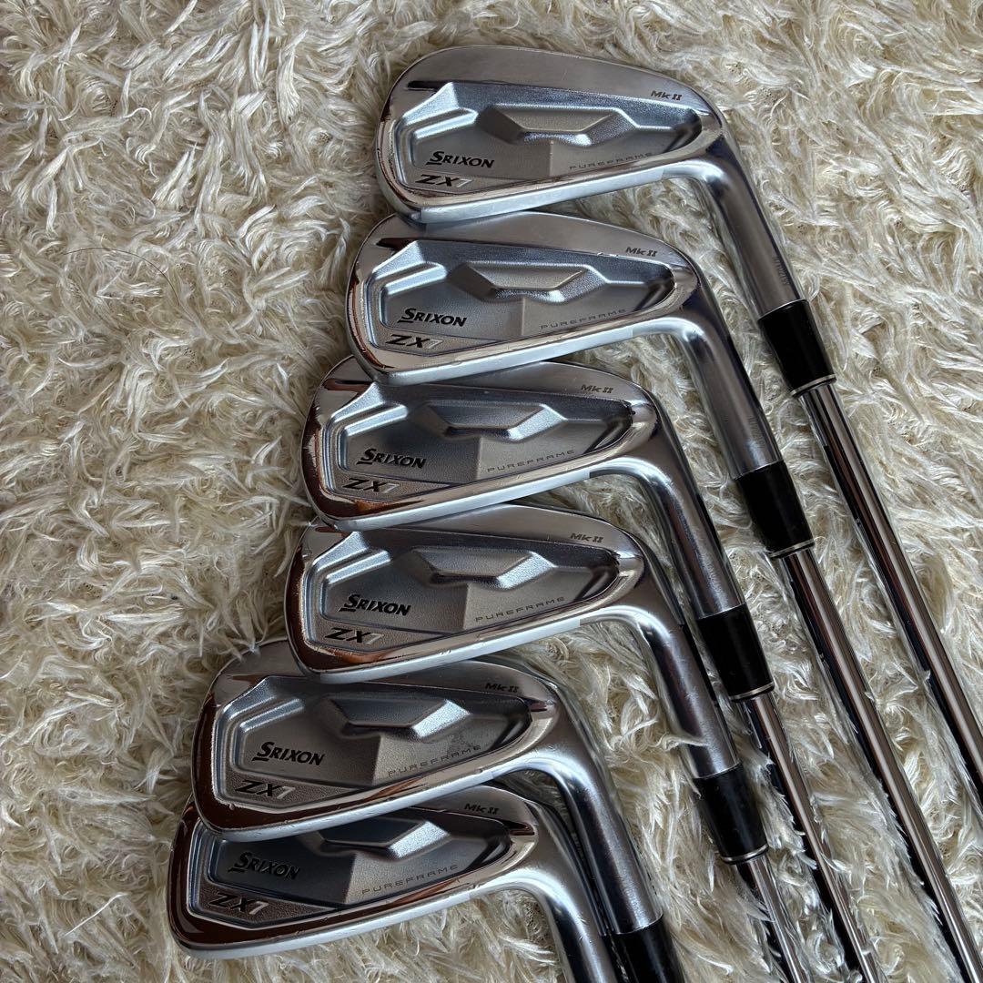 希少　良品　スリクソン　ZX7 MK2 アイアンセット6本　DG115MID