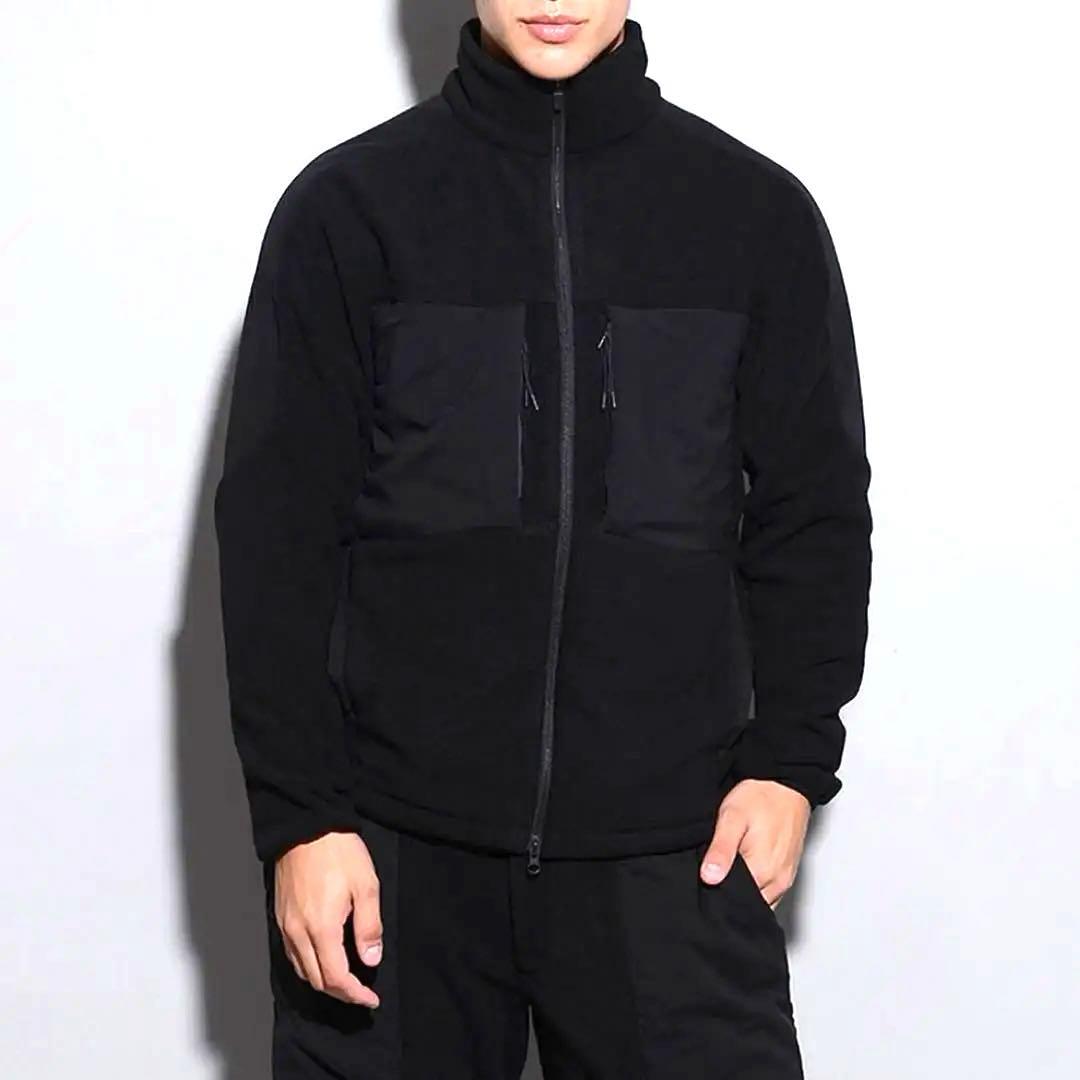 新品 ラッセルノ ゴルフ ルチャ マイクロ フリース ブルゾン ブラック 2XL