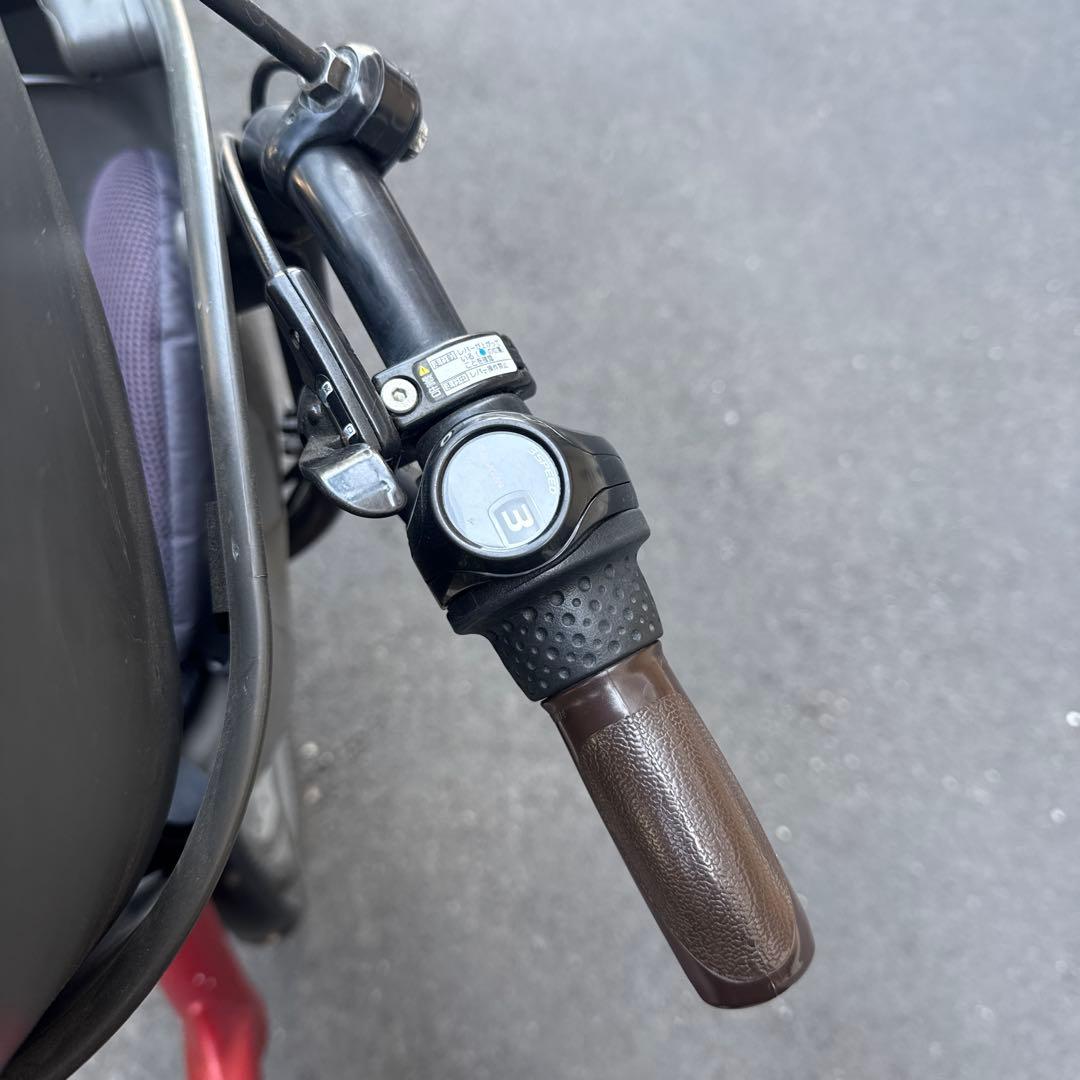 【屋内保管】ビッケポーラーe レトロレッド 3人乗り