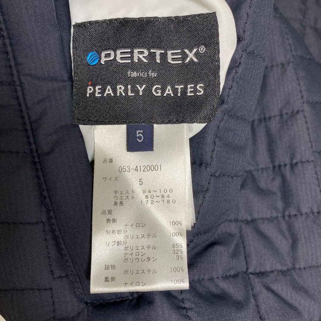 パーリーゲイツ　ナイロンジャケット　ゴルフウェア　リバーシブル　5