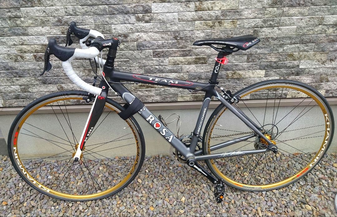 【値引き交渉受付中】DE ROSA TEAMロードバイク グレー/ブラック