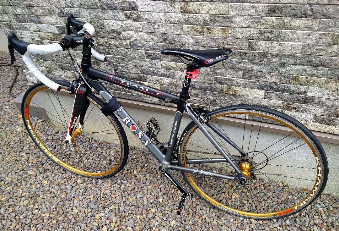 【値引き交渉受付中】DE ROSA TEAMロードバイク グレー/ブラック