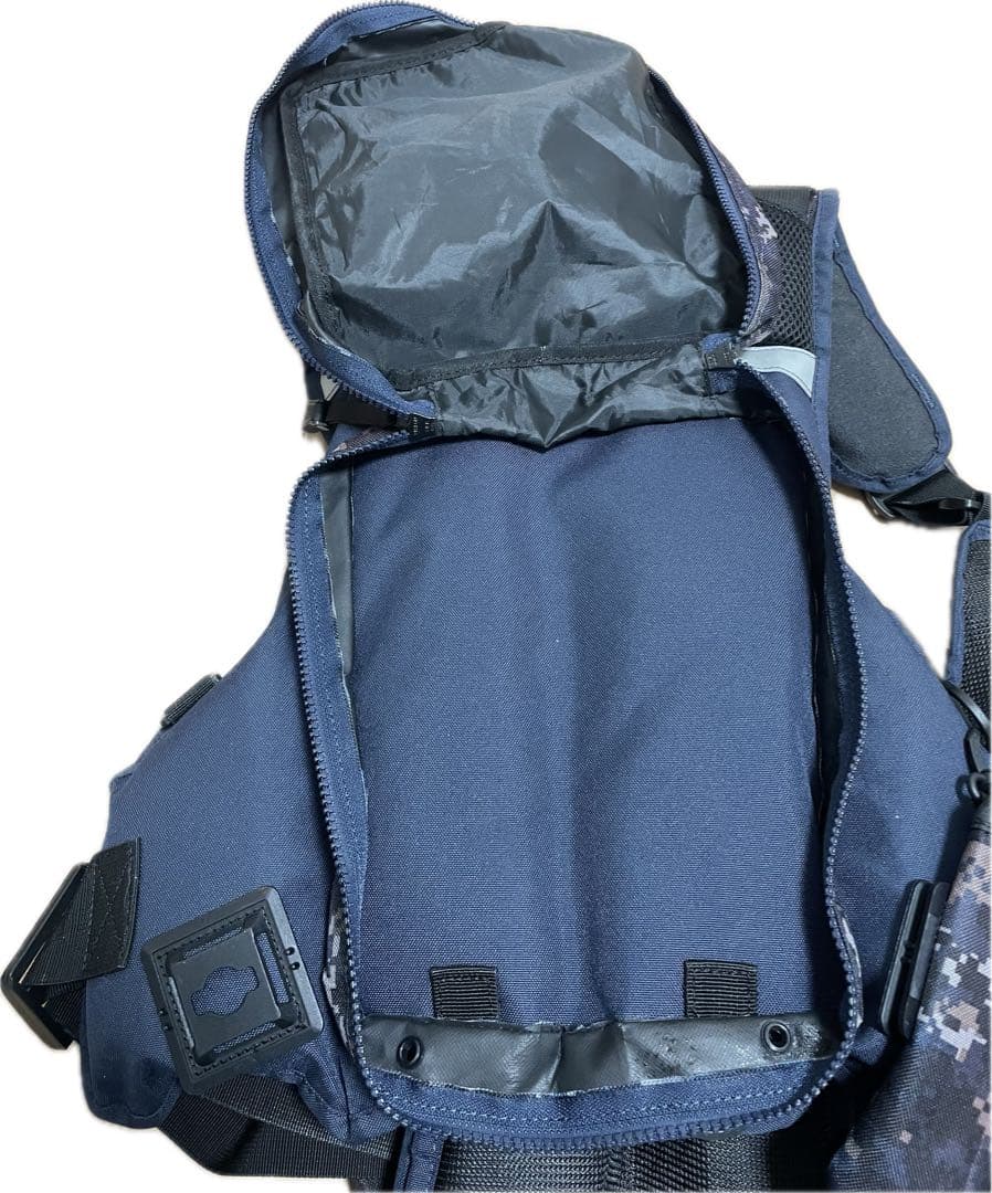 RBB ゲームベスト　ネイビーカモ　フローティングベスト