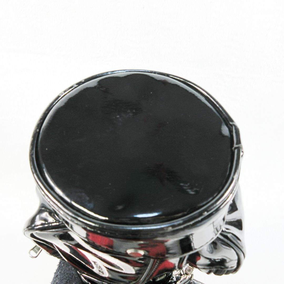 ✨美品✨マスターバニーエディション ラウンドミニバッグ エナメル 黒