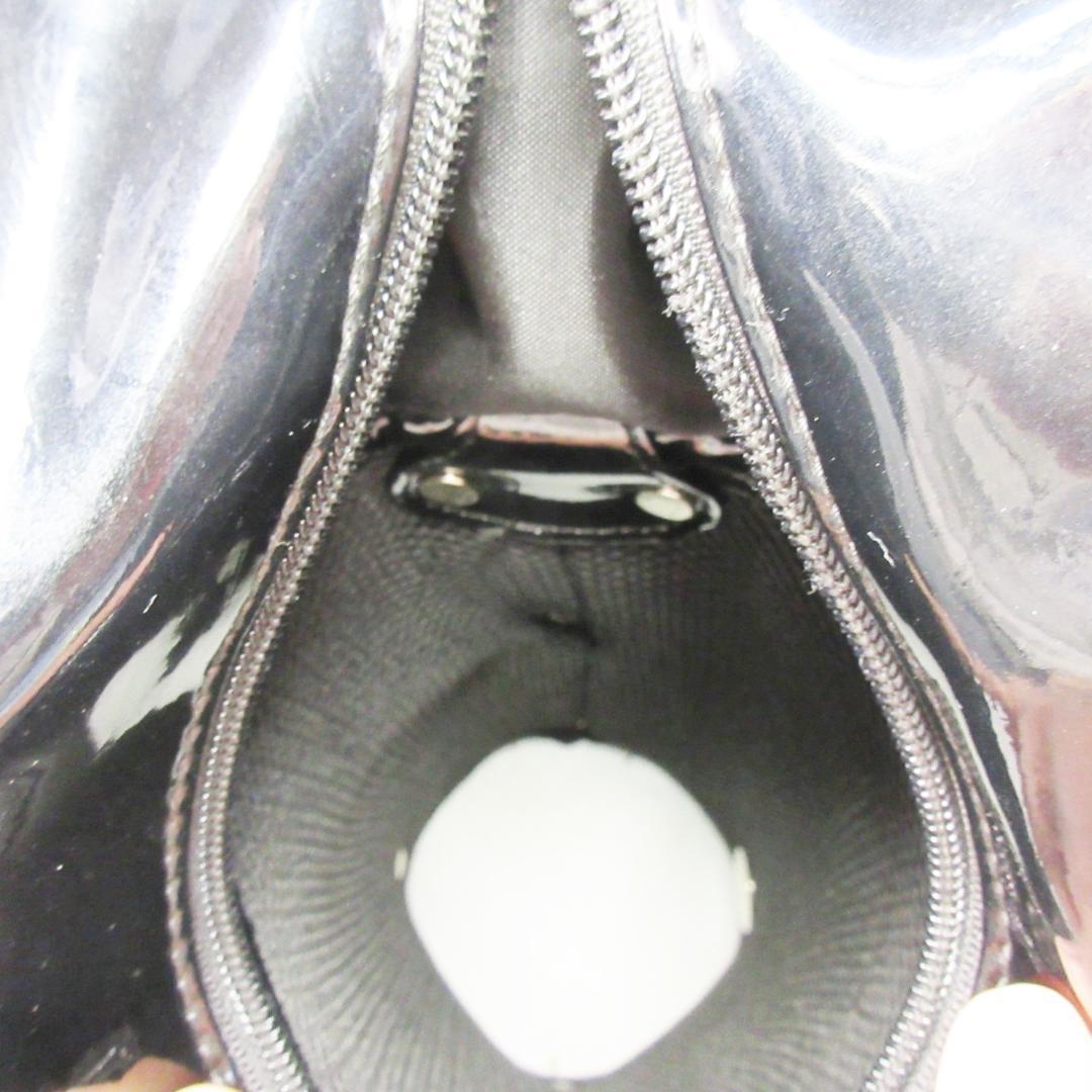 ✨美品✨マスターバニーエディション ラウンドミニバッグ エナメル 黒