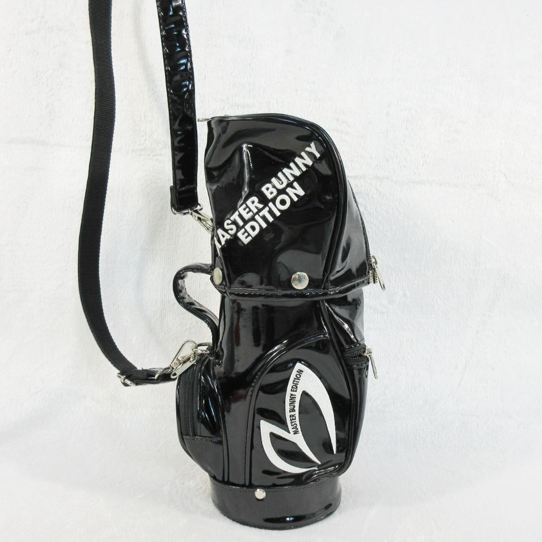 ✨美品✨マスターバニーエディション ラウンドミニバッグ エナメル 黒