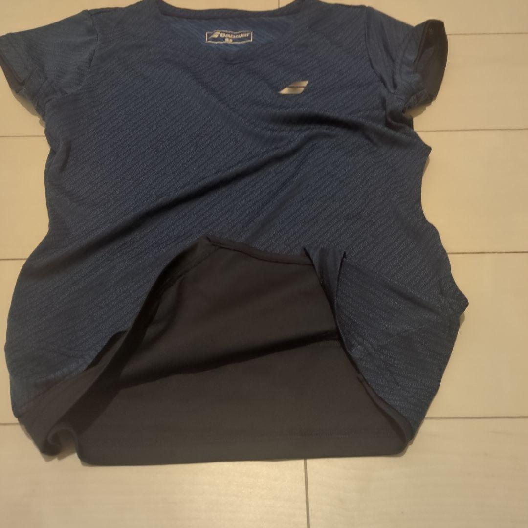 Babolat ネイビー ゲームシャツ Mサイズ