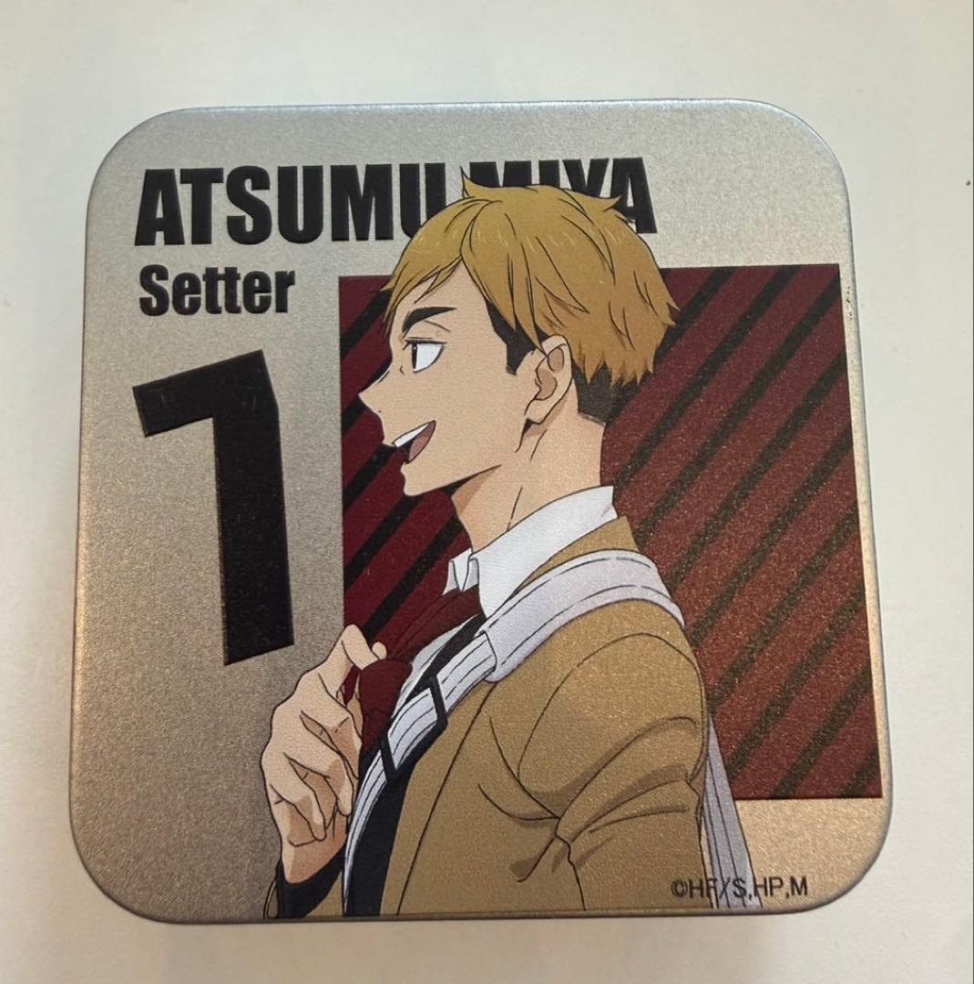 ハイキュー 宮侑 アクスタ、アクキー、缶ケース、タペストリー 9点セット