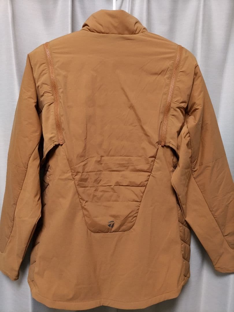 美品　テーラーメイド　中綿　ジャケット　2way　ブラウン　T-HEAT