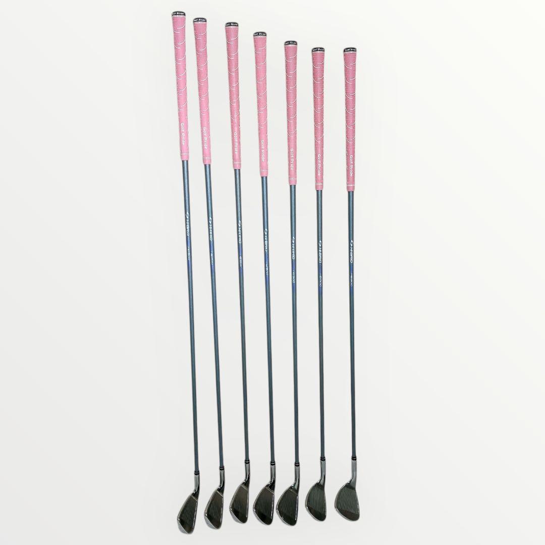DUNLOP HI-BRID ADFORCE レディース アイアンセット 7本