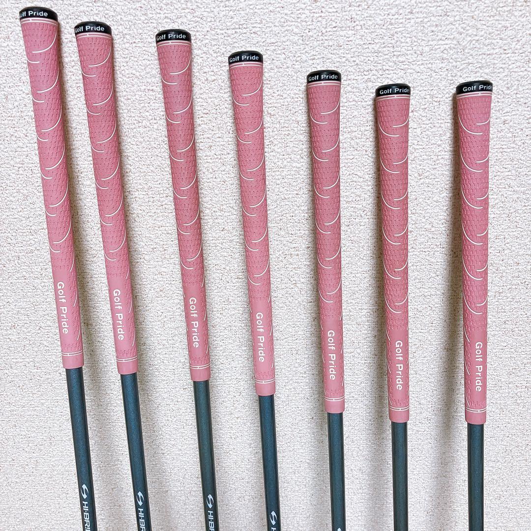 DUNLOP HI-BRID ADFORCE レディース アイアンセット 7本