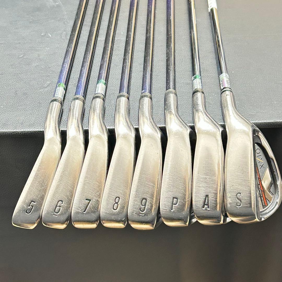 ダンロップ ゼクシオ9 アイアン 8本セット MP900 S スチール混合