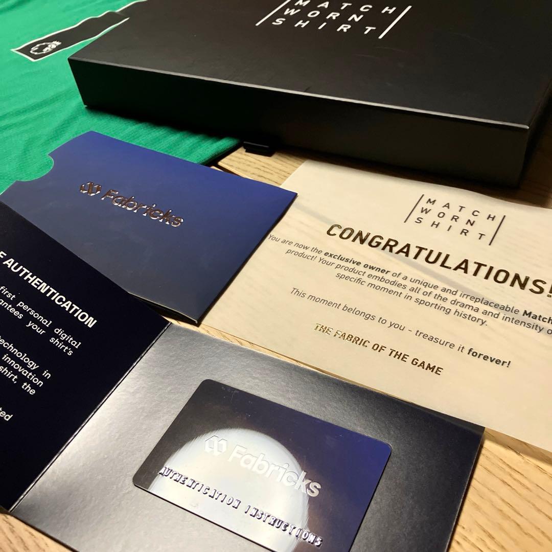 野*田様 アンソニー ゴードン Emirates FA CUP 選手支給品ユニフ