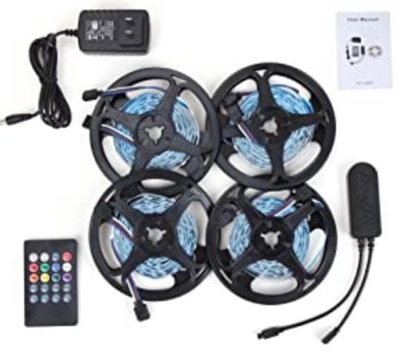 ❤20m❣スマホ＆リモコンで光の演出が自由自在♪❤最新LEDテープライト