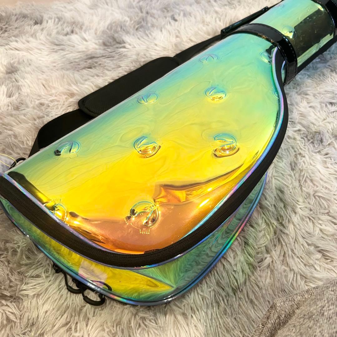 【未使用保管品】HONMA ゴルフバッグ オーロラホログラフィック 希少デザイン