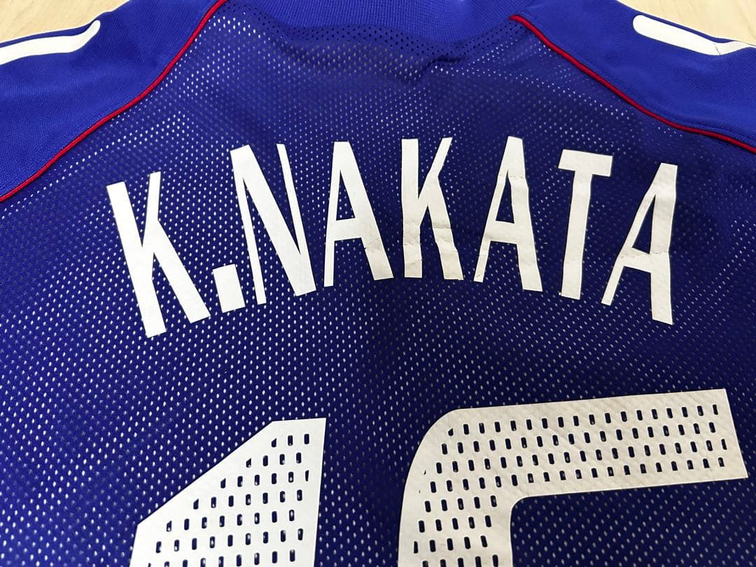 日本代表 中田浩二 直筆サイン入り オーセンティック ユニフォーム アントラーズ