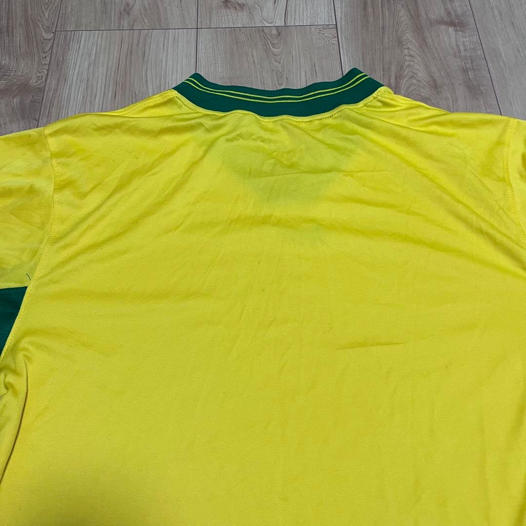 90s NIKE ナイキ　ブラジル代表　ユニフォーム　ゲームシャツ　M