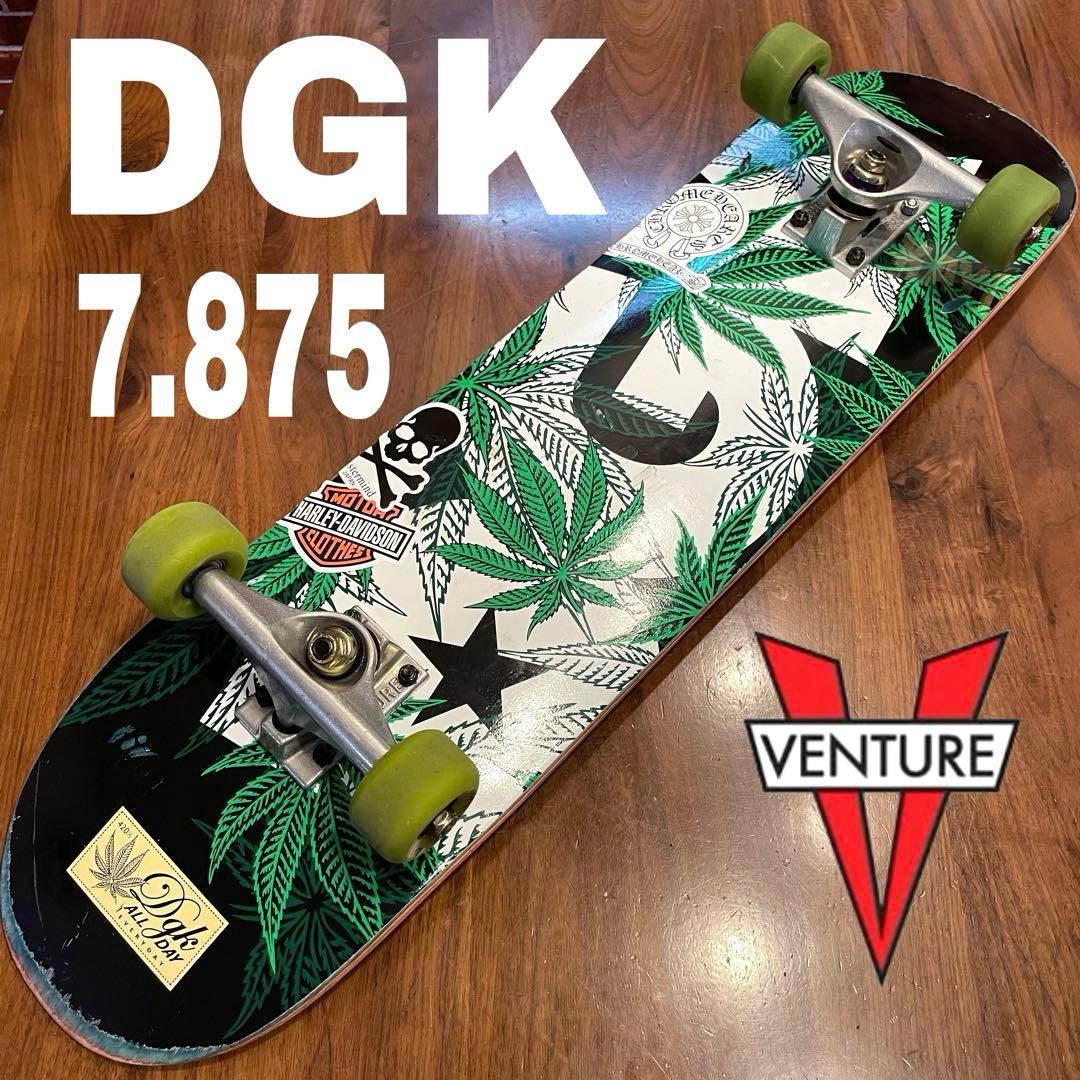 DGK スケボー　スケートボード　コンプリート　ベンチャートラック　美品