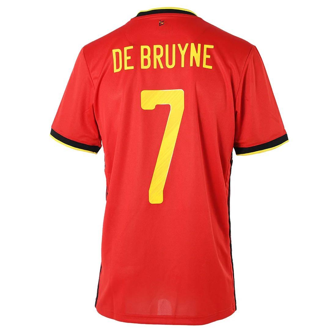 コ*ん様 ベルギー代表 2020ユニフォーム ホーム 半袖デブライネ　タグ付き