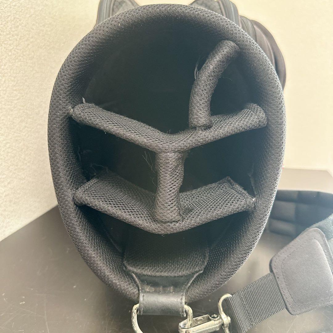 PUMA プーマ ゴルフ キャディバッグ ブラック 9型相当 5分割 フード付