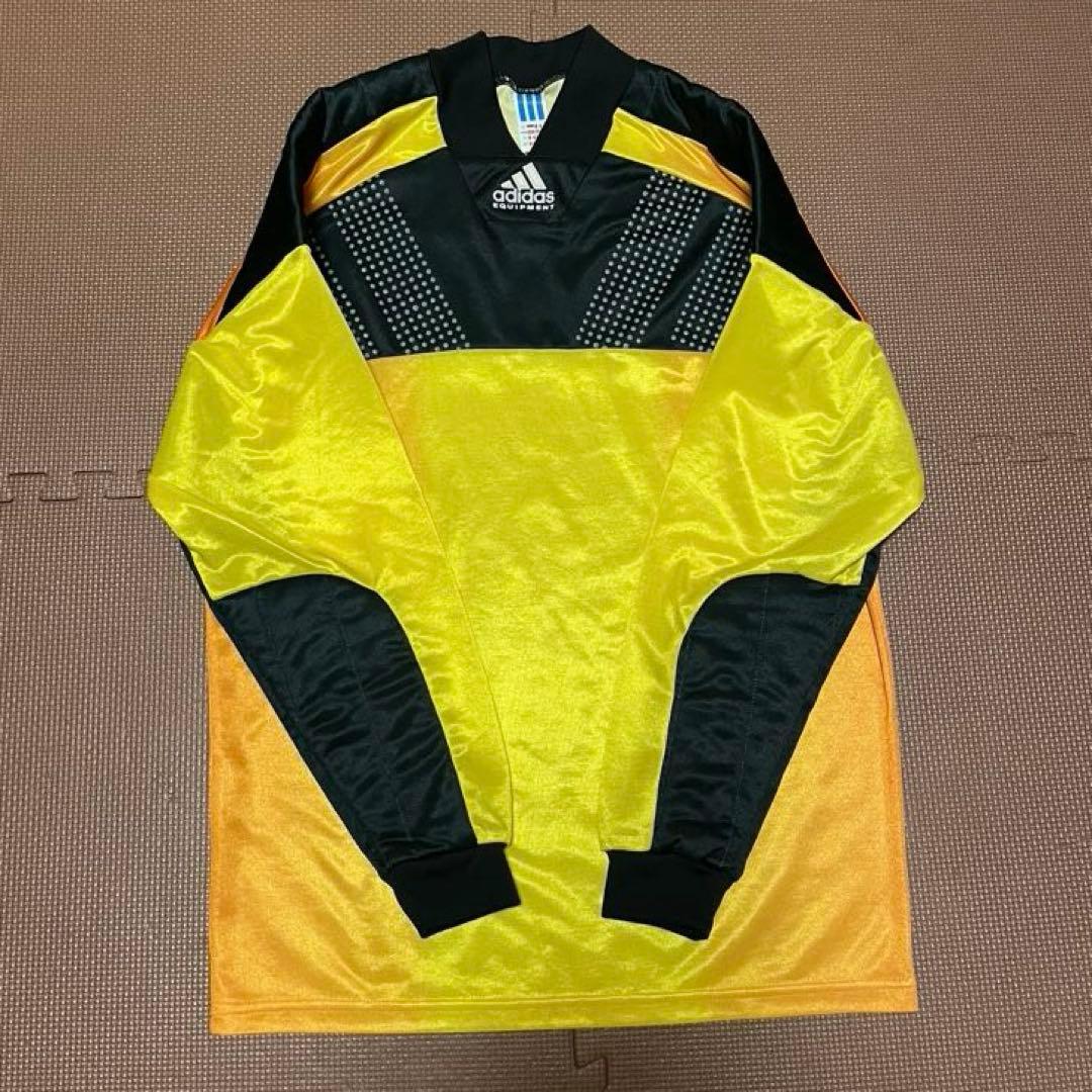 未使用 アディダス エクイップメント ビンテージ ゴールキーパー ゲームシャツ