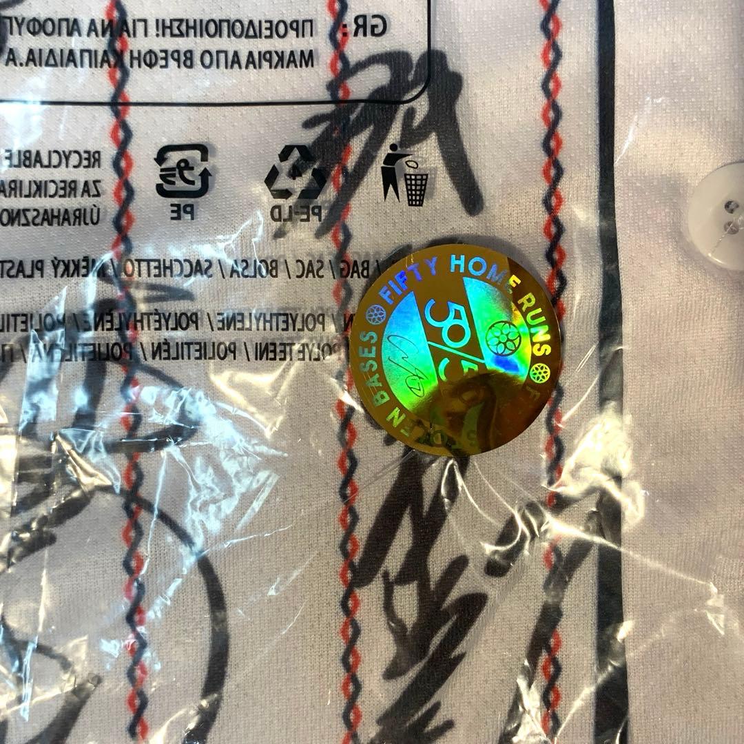 大谷翔平　2023WBC　ホーム　選手等プリントサイン入りユニフォーム　非売品