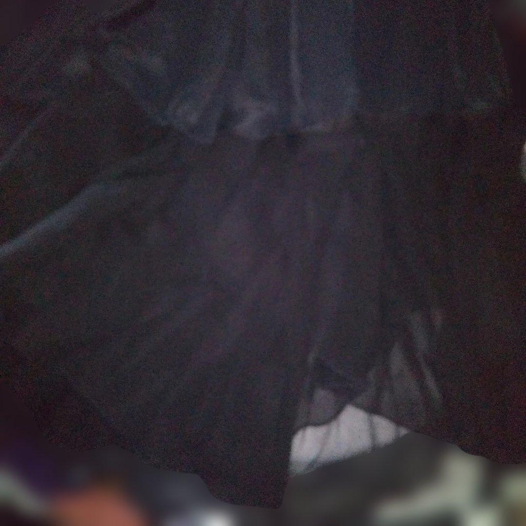 Chacottフレアロングスカー8枚つぎ ヒラヒラ Lサイズ ゴム両サイド入り