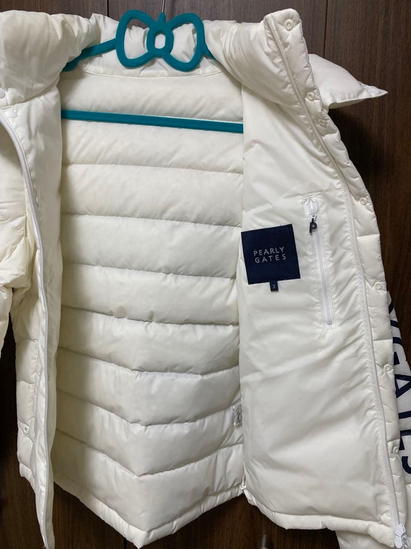 PEARLY GATES ダウンジャケット 星条旗 3way 白 サイズ3 人気