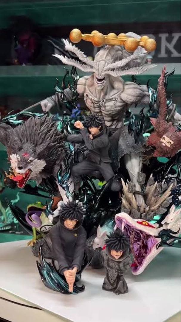 ☆極上新作 伏黒恵 フィギュア 魔虚羅 呪術廻戦 ガレージキット