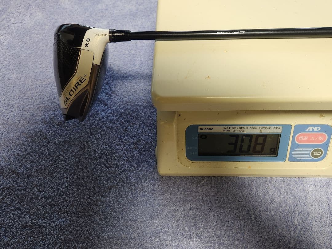 ステルスグローレ+ 9.5° ステルス+ 3W REAXニューカスタムシャフトS